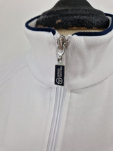 Load image into Gallery viewer, Sergio Tacchini Orion Track Top XL White Sky Blue
