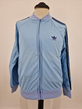 Load image into Gallery viewer, Vintage adidas Originals ATP Ventex Track Top made in France L Blue Navy
