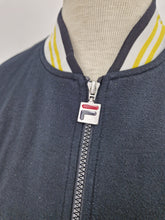 Load image into Gallery viewer, Fila Settanta Track Top L Black White Yellow
