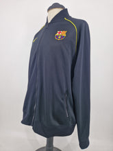 Load image into Gallery viewer, Nike FCB Barcelona Training Track Top XXL Black Yellow
