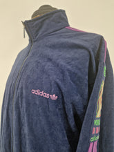 Load image into Gallery viewer, Vintage 80s adidas Originals One World Track Top D8 L made in France
