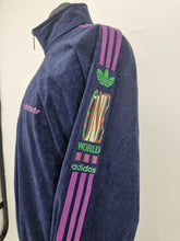 Load image into Gallery viewer, Vintage 80s adidas Originals One World Track Top D8 L made in France
