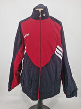 Load image into Gallery viewer, Vintage 90s adidas Originals Reversible Track Top D9 XL made in Malaysia Red White Black
