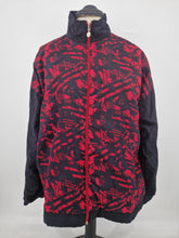 Load image into Gallery viewer, Vintage 90s adidas Originals Reversible Track Top D9 XL made in Malaysia Red White Black
