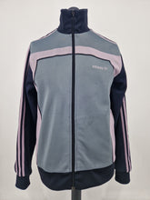 Load image into Gallery viewer, 2006 adidas Originals Knit Archive Series Track Top L Grey Pink
