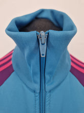 Load image into Gallery viewer, 2007 adidas Originals Itasca Track Top S Turquoise Purple Pink

