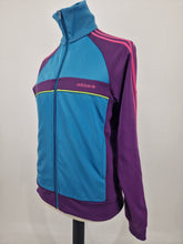 Load image into Gallery viewer, 2007 adidas Originals Itasca Track Top S Turquoise Purple Pink
