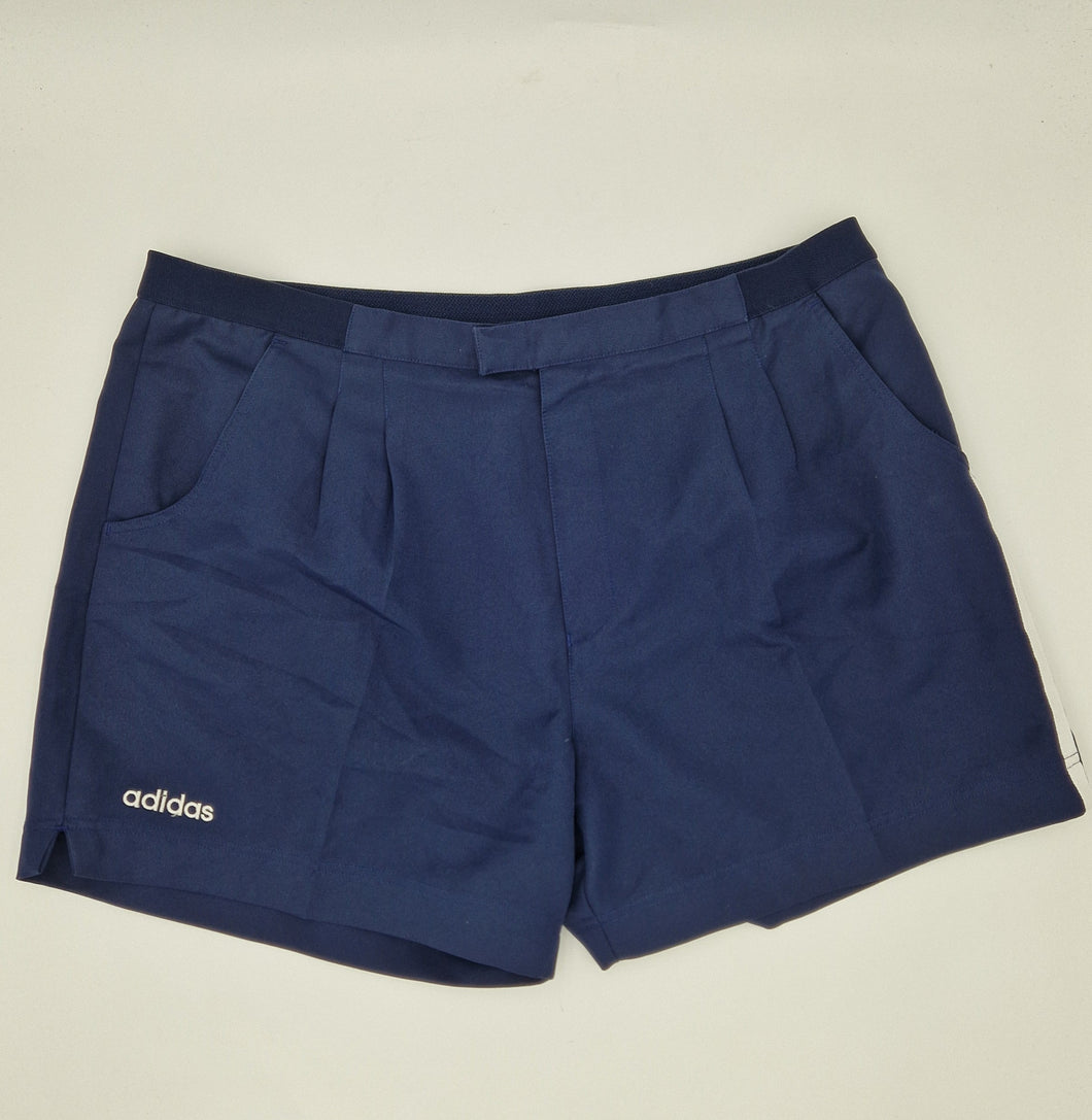 Vintage adidas Tennis Shorts UK 40 made in Lao Blue