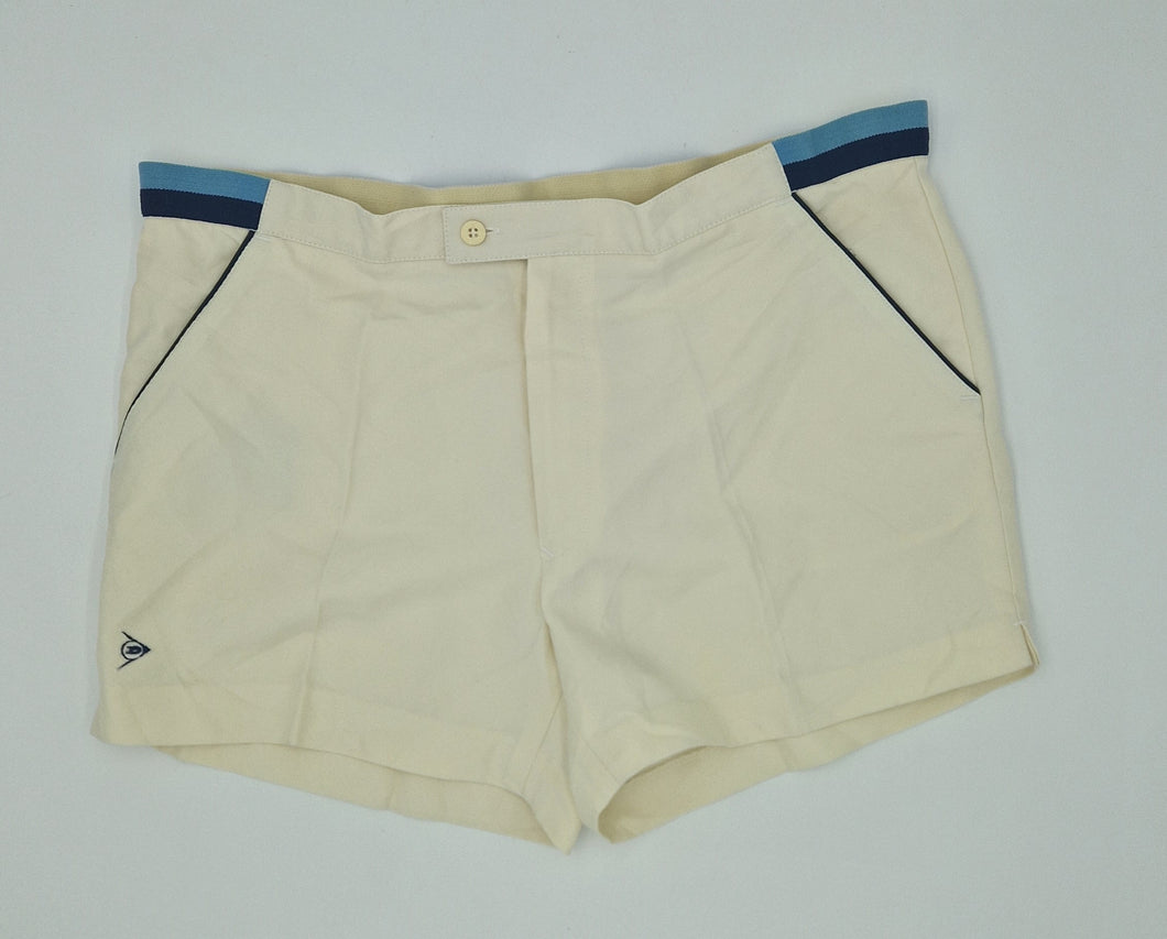 Vintage 80s Dunlop Tennis Shorts 36 White