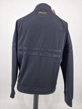 Load image into Gallery viewer, BNWT Ellesse Rimini Track Top Black Gold L
