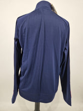 Load image into Gallery viewer, BNWT Fila White Line Track Top L Navy Red
