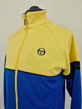 Load image into Gallery viewer, Sergio Tacchini Orion Track Top M Blue Yellow
