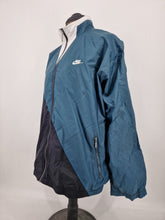 Load image into Gallery viewer, Vintage Nike Big Swoosh Track Top XL Green Black
