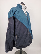 Load image into Gallery viewer, Vintage Nike Big Swoosh Track Top XL Green Black
