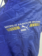 Load image into Gallery viewer, Vintage Puma X Hit Union M 170 90s Purple Bomber Style Jacket
