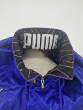 Load image into Gallery viewer, Vintage Puma X Hit Union M 170 90s Purple Bomber Style Jacket
