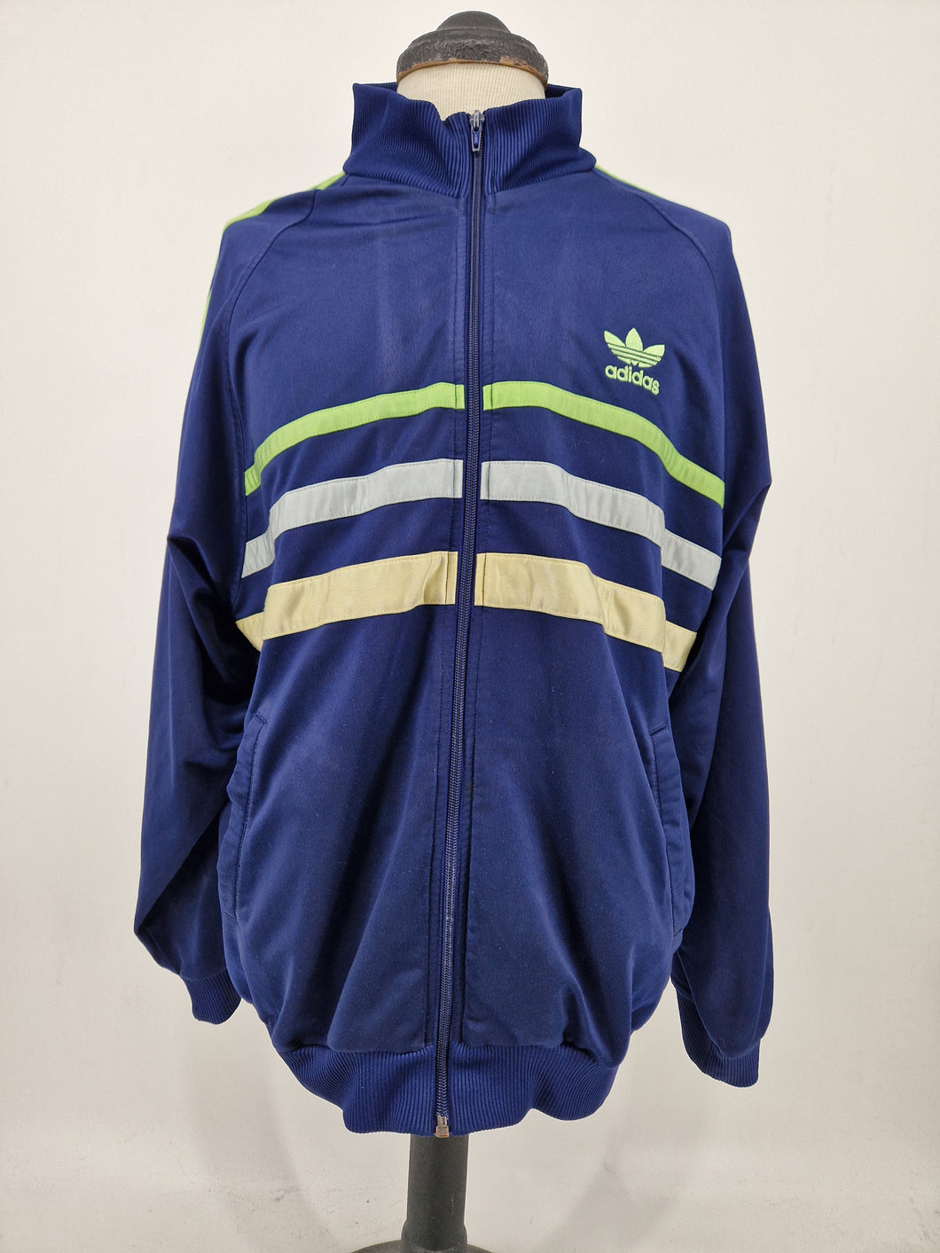 90s adidas Originals First L Navy Green Grey