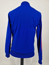 Load image into Gallery viewer, 2014 adidas Originals Dublin SST track top S Blue Orange
