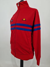 Load image into Gallery viewer, Ellesse Rimini Track Top Red Blue L
