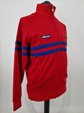 Load image into Gallery viewer, Ellesse Rimini Track Top Red Blue L
