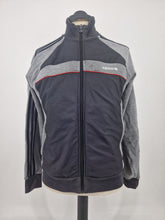Load image into Gallery viewer, 2016 adidas Originals Itasca Track Top Black Grey Red M

