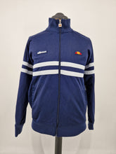 Load image into Gallery viewer, Ellesse Rimini Track Top Navy White L
