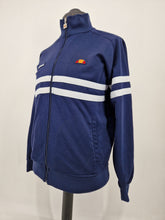 Load image into Gallery viewer, Ellesse Rimini Track Top Navy White L
