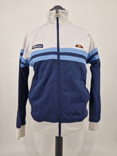 Load image into Gallery viewer, Ellesse Rimini Track Top Navy White Blue L
