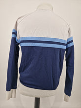 Load image into Gallery viewer, Ellesse Rimini Track Top Navy White Blue L
