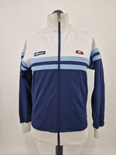 Load image into Gallery viewer, Ellesse Rimini Track Top Navy White Blue M
