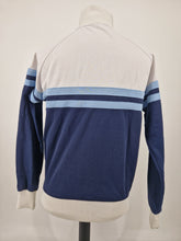Load image into Gallery viewer, Ellesse Rimini Track Top Navy White Blue M
