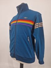 Load image into Gallery viewer, Vintage adidas X Descente Japan Release Track Top M/L Blush Green Gold Rainbow

