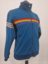 Load image into Gallery viewer, Vintage adidas X Descente Japan Release Track Top M/L Blush Green Gold Rainbow
