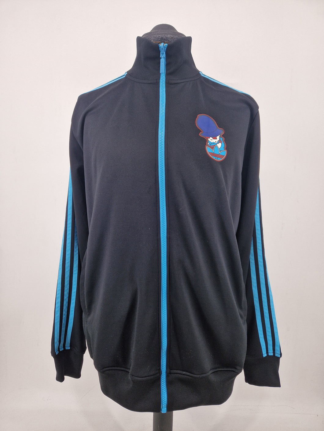 2009 adidas Originals Firebird B-Boy Track Top M Black Blue