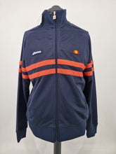 Load image into Gallery viewer, BNWT Ellesse Rimini Track Top Navy Coral XL

