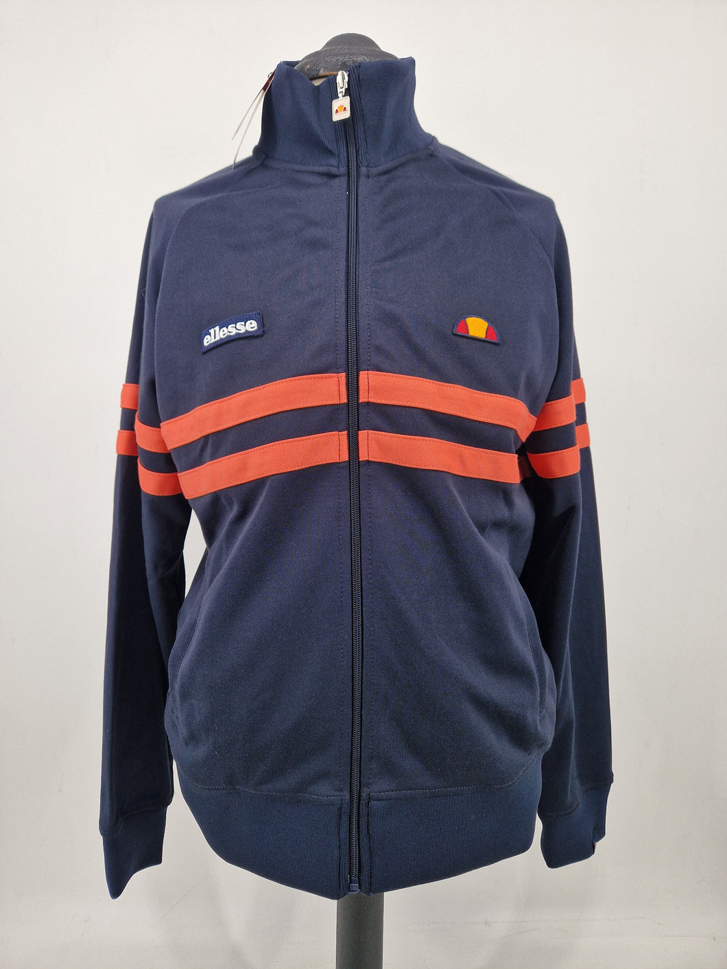 BNWT Ellesse Rimini Track Top Navy Coral XL
