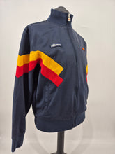 Load image into Gallery viewer, Ellesse Cheroni Track Top Navy Yellow Red L
