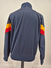 Load image into Gallery viewer, Ellesse Cheroni Track Top Navy Yellow Red L
