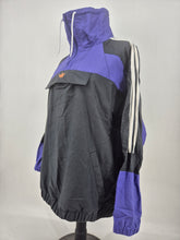 Load image into Gallery viewer, 2020 adidas Originals Skateboarding LMDRD Anorak Jacket XL Black Purple Amber Tint
