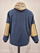 Load image into Gallery viewer, Vintage Napapijri Geographic Anorak M made in Romania Navy
