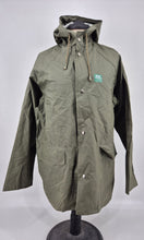 Load image into Gallery viewer, Vintage 90s Helly Hansen Raincoat Jacket L Forest Green
