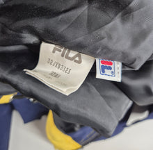Load image into Gallery viewer, Fila Vintage Jacket S Yellow Blue Asian Market Release
