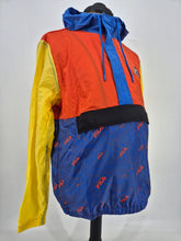 Load image into Gallery viewer, BNWT Fila Terrain Anorak L Red Yellow Blue
