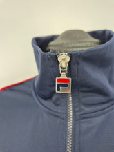 Load image into Gallery viewer, Fila Vintage Heritage Track Top L Navy Red White
