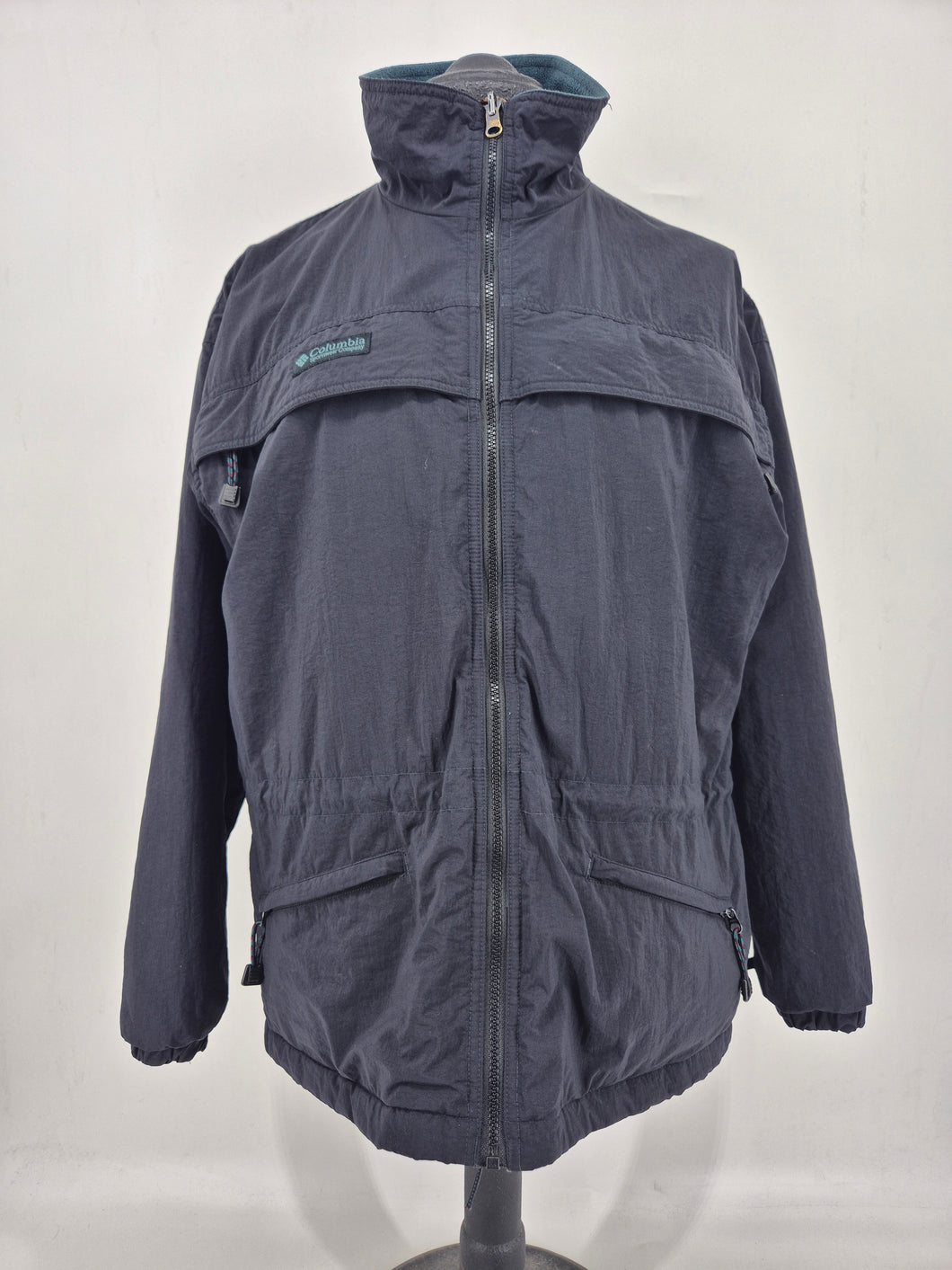 Columbia Sportswear Vintage Men's Fleece Lined Jacket XL Black
