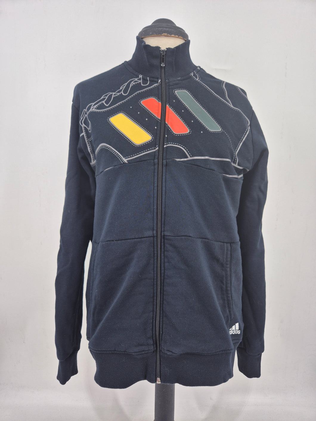 2010 adidas Equipment Flux Track Top L Black EQT