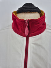 Load image into Gallery viewer, Vintage Puma 80s Track Top L XL made in Thailand White Black Yellow Red
