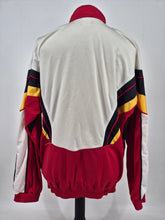 Load image into Gallery viewer, Vintage Puma 80s Track Top L XL made in Thailand White Black Yellow Red
