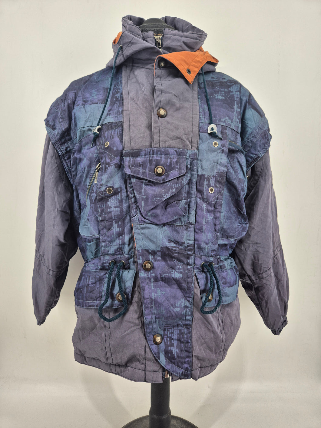 Vintage 80s Yamaha x Square Ski Jacket L made in Japan