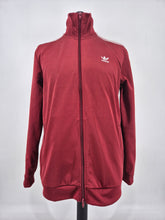 Load image into Gallery viewer, 2017 adidas Originals Beckenbauer Archive Track Top L Burgundy White
